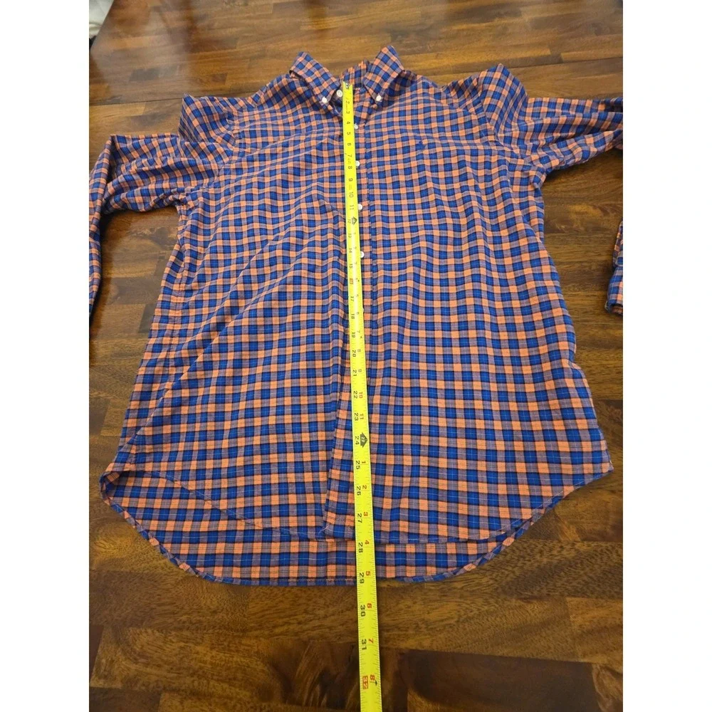 Polo Ralph Lauren Men's Button-Down Long Sleeve Large Plaid Preppy Sku 60